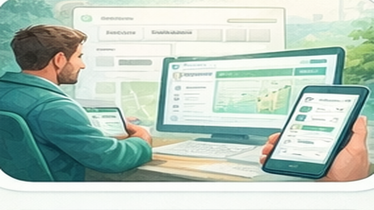 Depois, você programa a execução para quem vai receber.