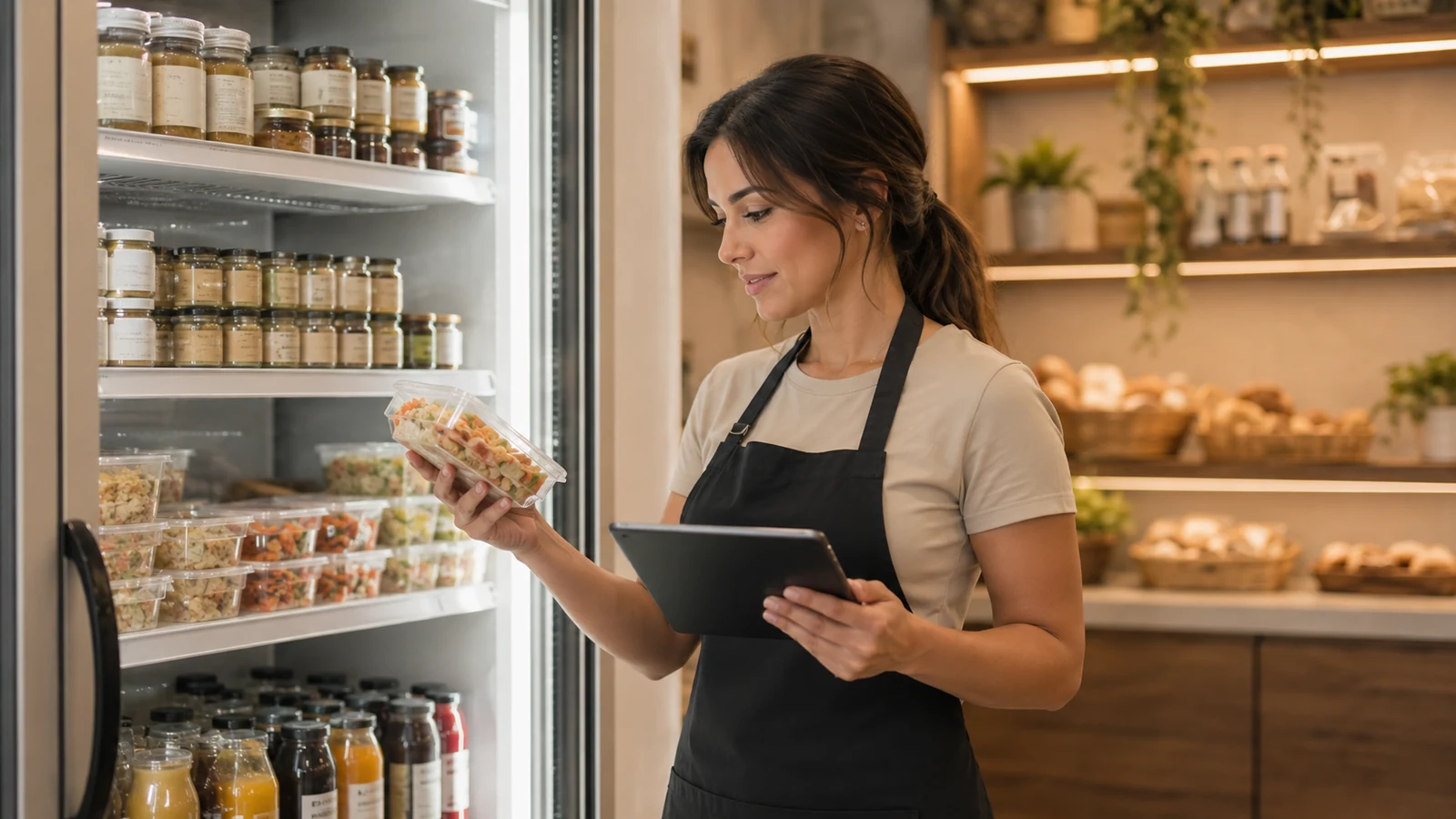 Conferência de validade de alimentos em pequeno comércio ou serviço de alimentação