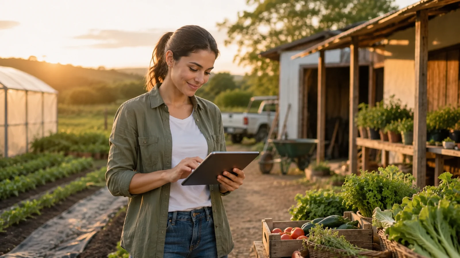Gestão de atividades e registros em pequena propriedade rural